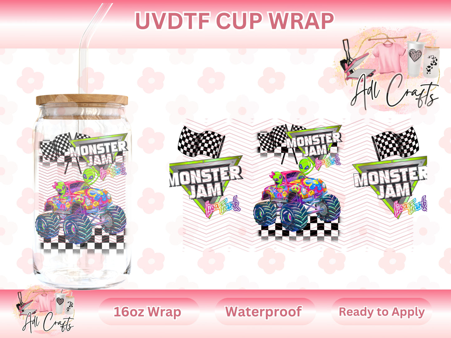 Monster Alien UVDTF WRAPS