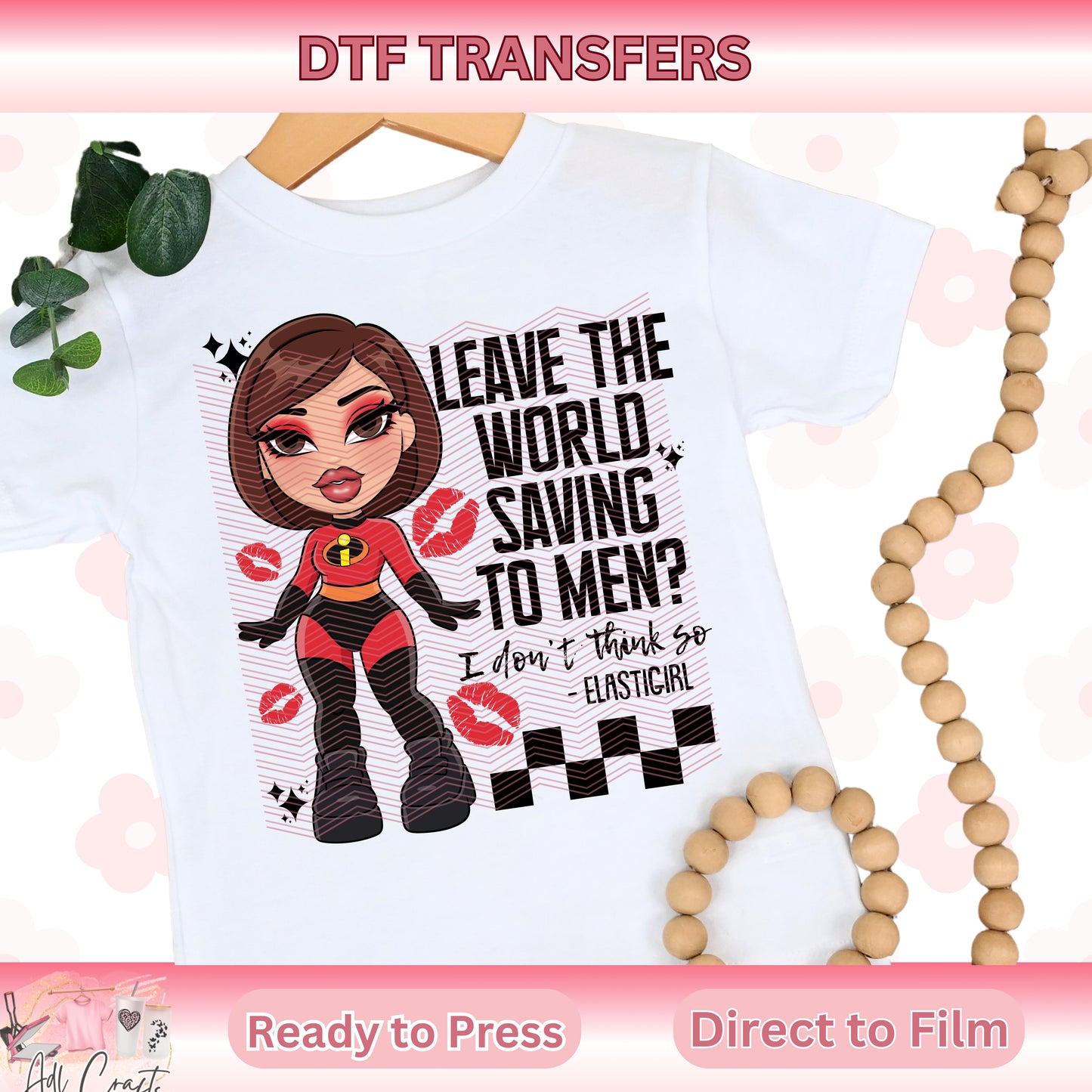 Elastigirl DTF Transfers