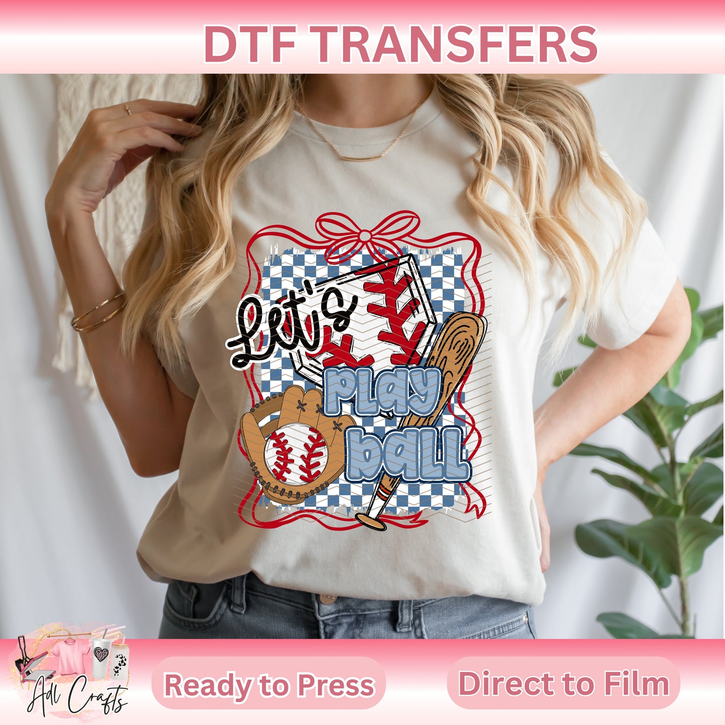 Let’s Play ball SPORTS DTF TRANSFERS