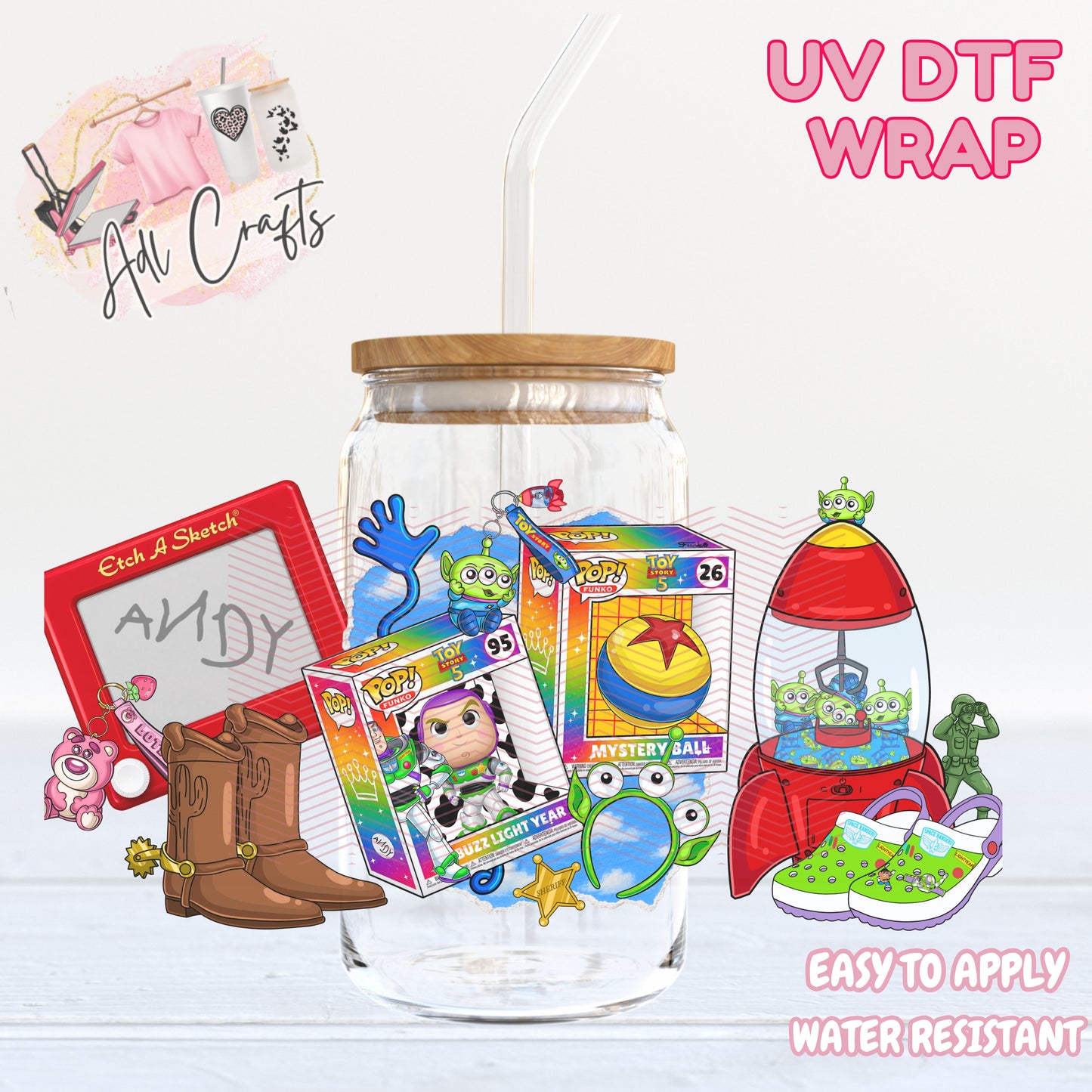 TS5 buzz version UVDTF WRAPS Ready to apply