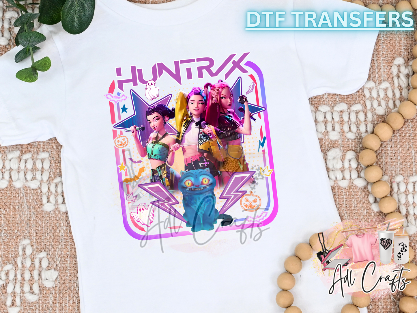 K-pop Cute Huntrxx DTF Transfer