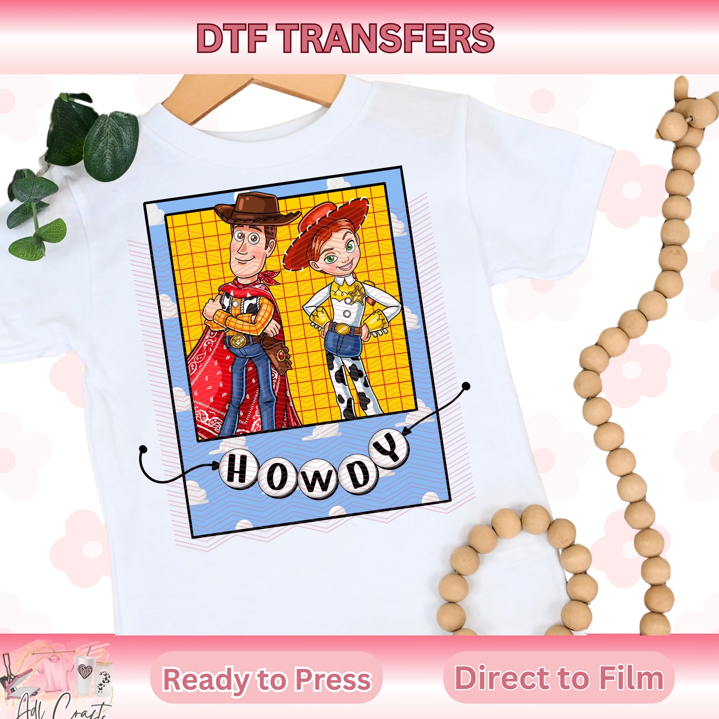 Frame Toy Kids DTF Transfer