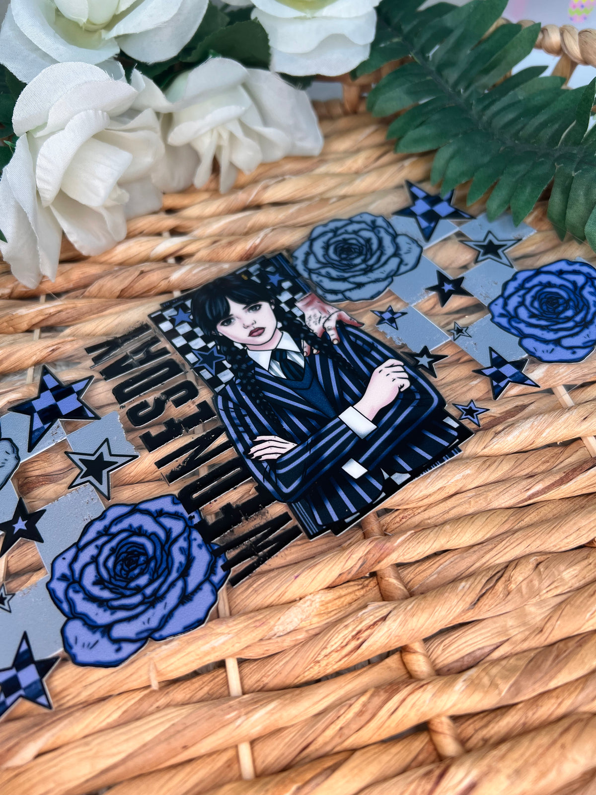 Golth girl halloween Cup wrap
