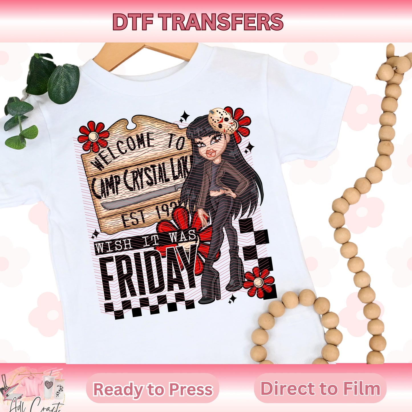 Campcrystal DTF Transfers