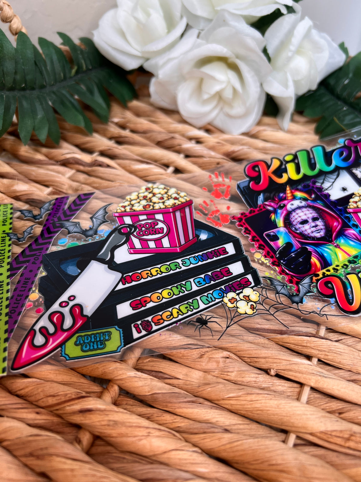 Killer vibe Halloween Cup wrap