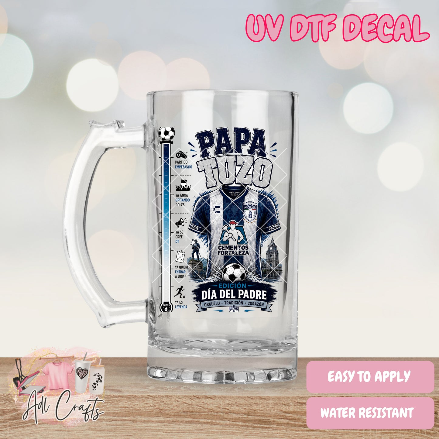 Papa Tuzo Father's Day Uv Dtf Decal