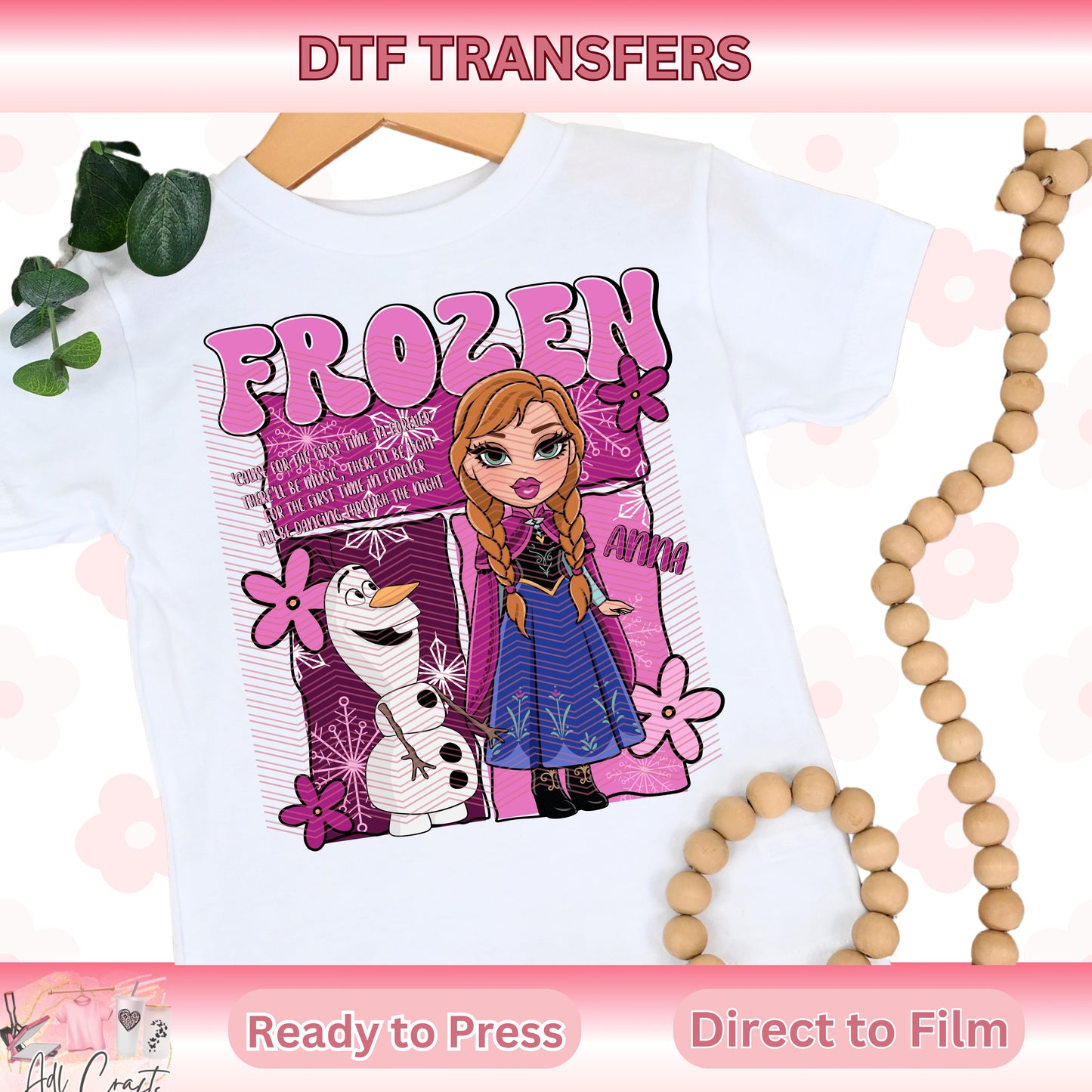 Frozen 2 DTF Transfers