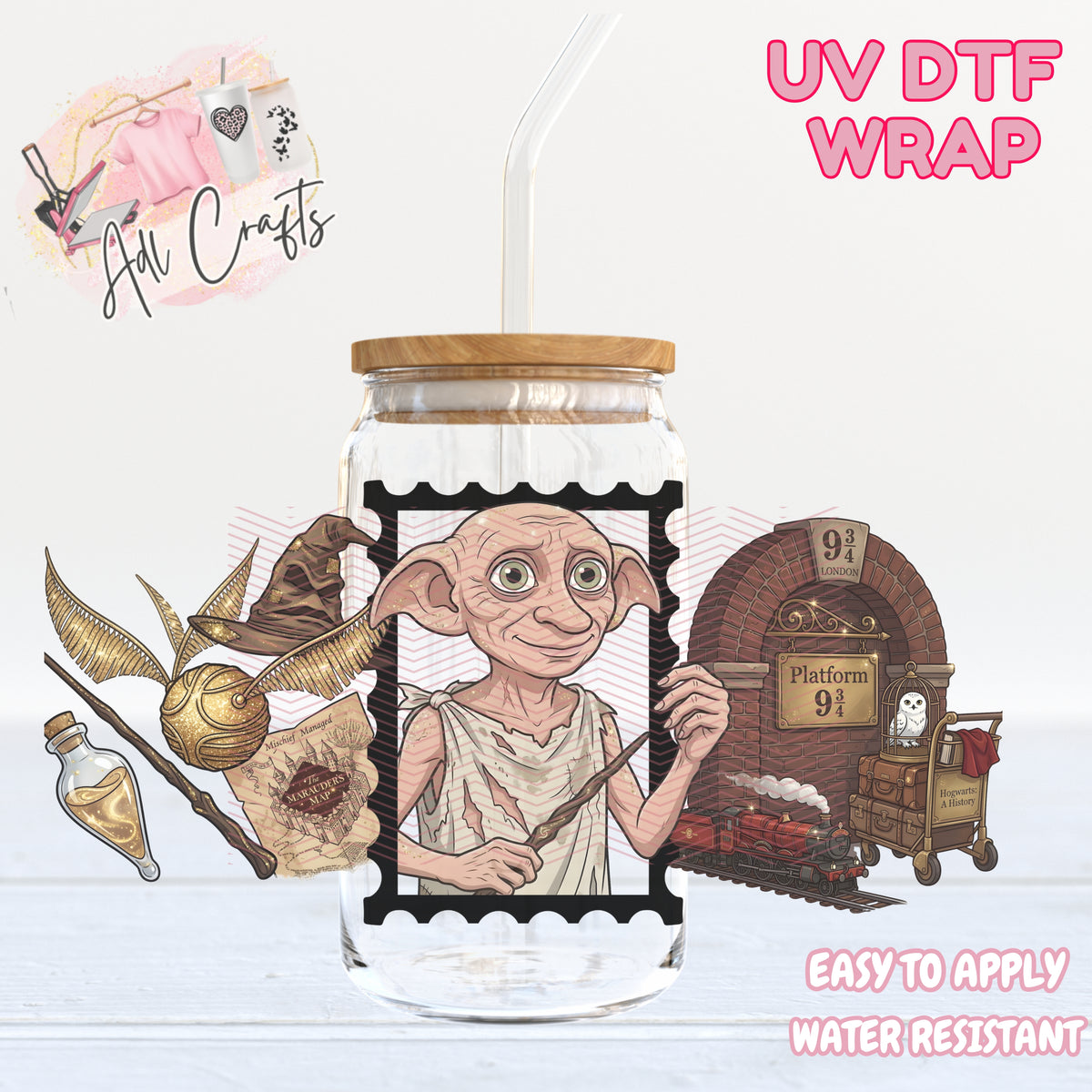 Wizard Doby UVDTF WRAPS