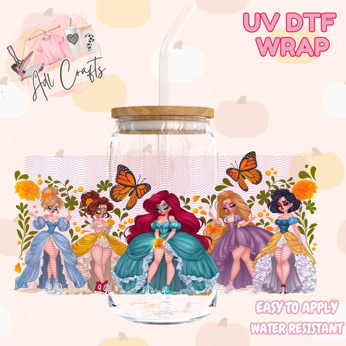 Princess Karina fiesta Halloween Cup wrap