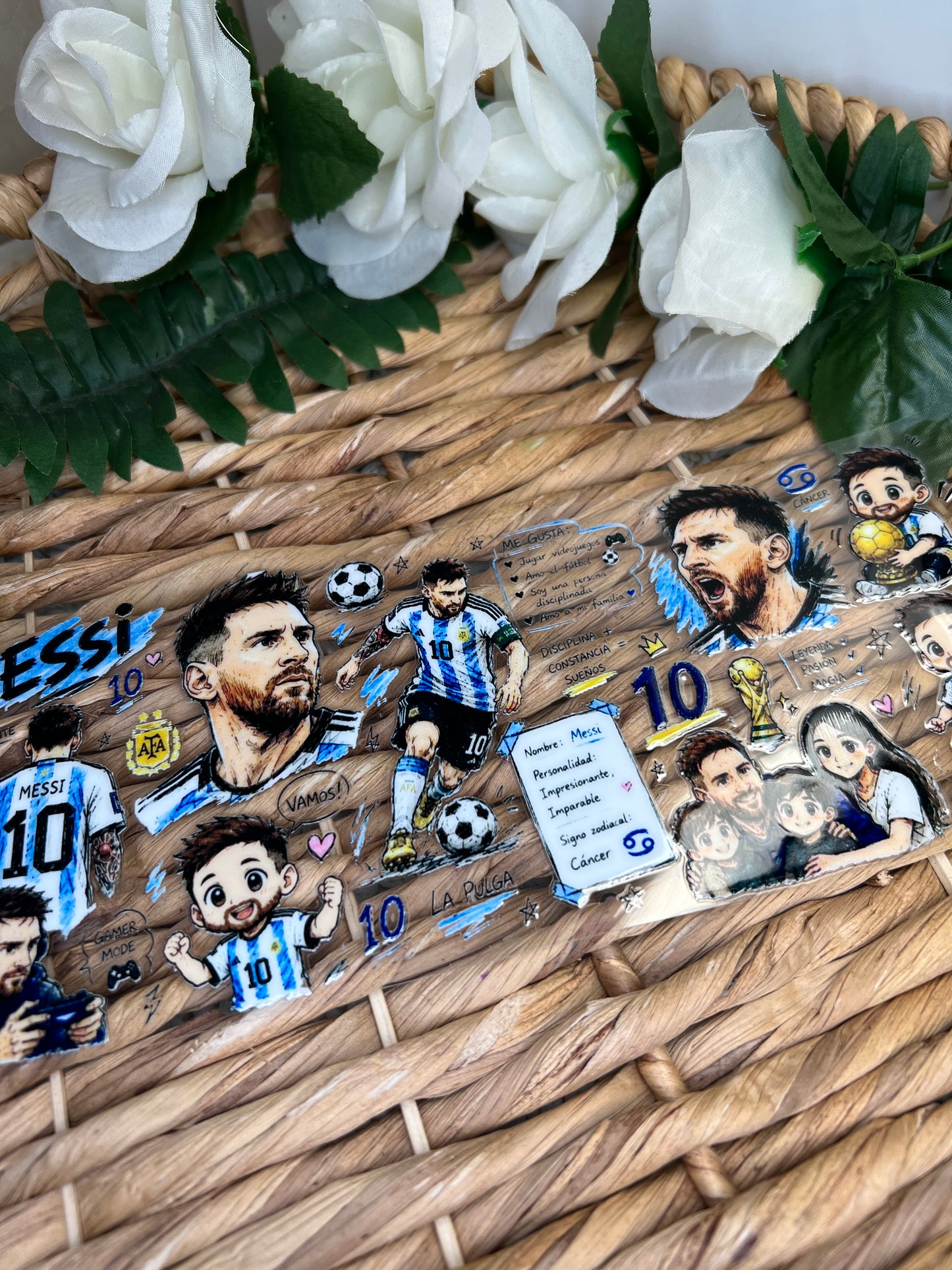 Argentina soccer Player UVDTF WRAP
