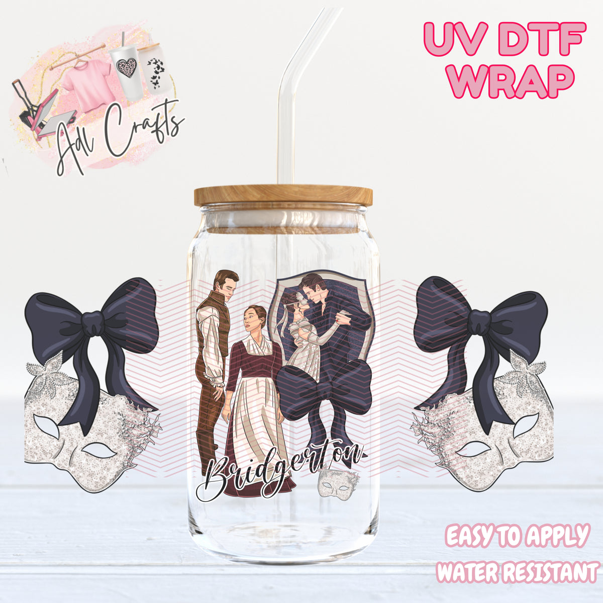 Coquette Bridgerton Serie UVDTF WRAPS