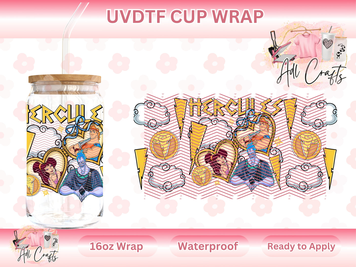Hercules UVDTF WRAPS Kids