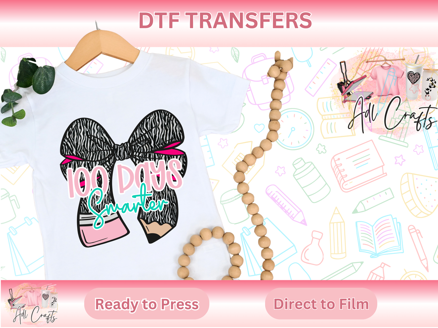 Zebra Bow 100 Smarter DTF Transfer
