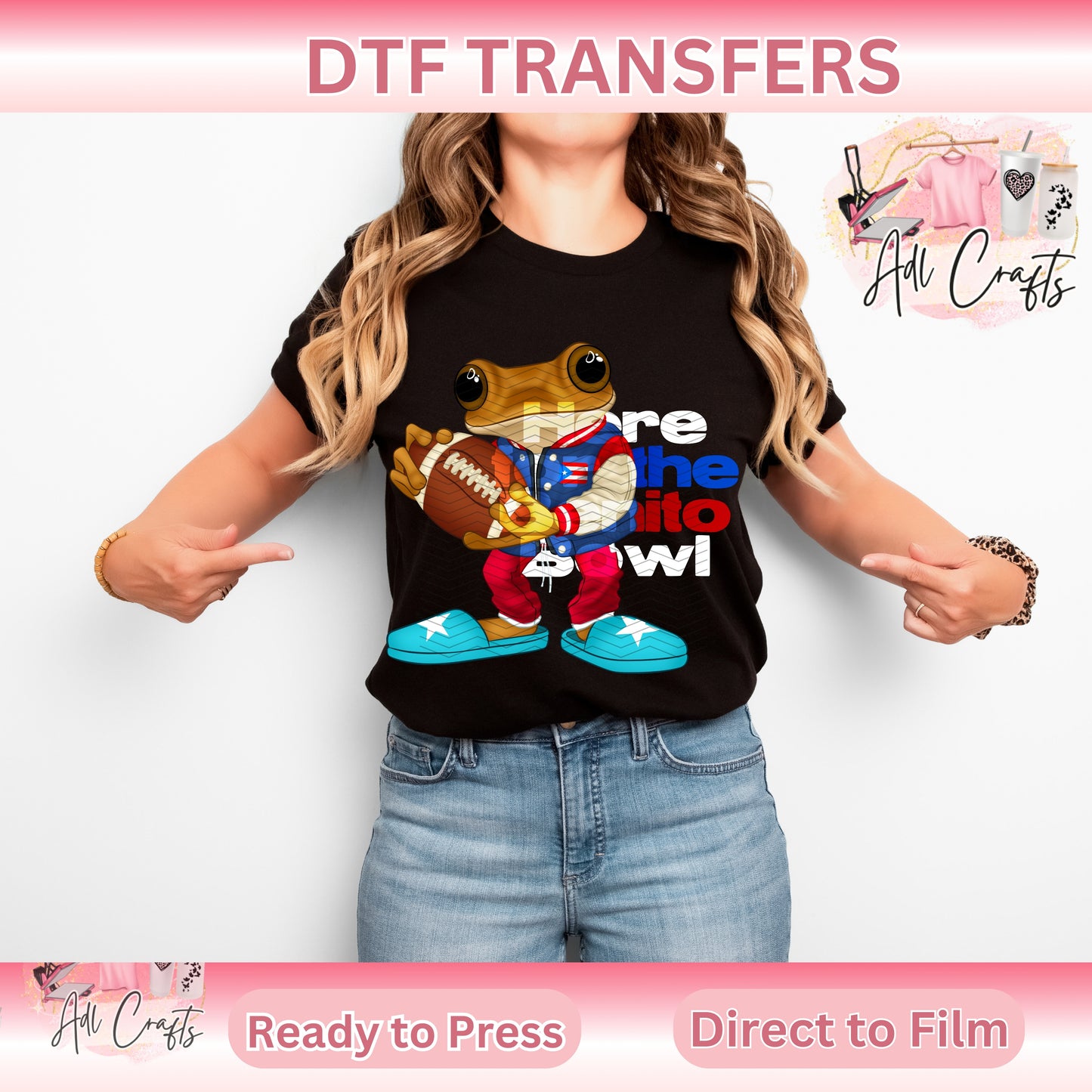 DTF Transfers Here For the Bowl
