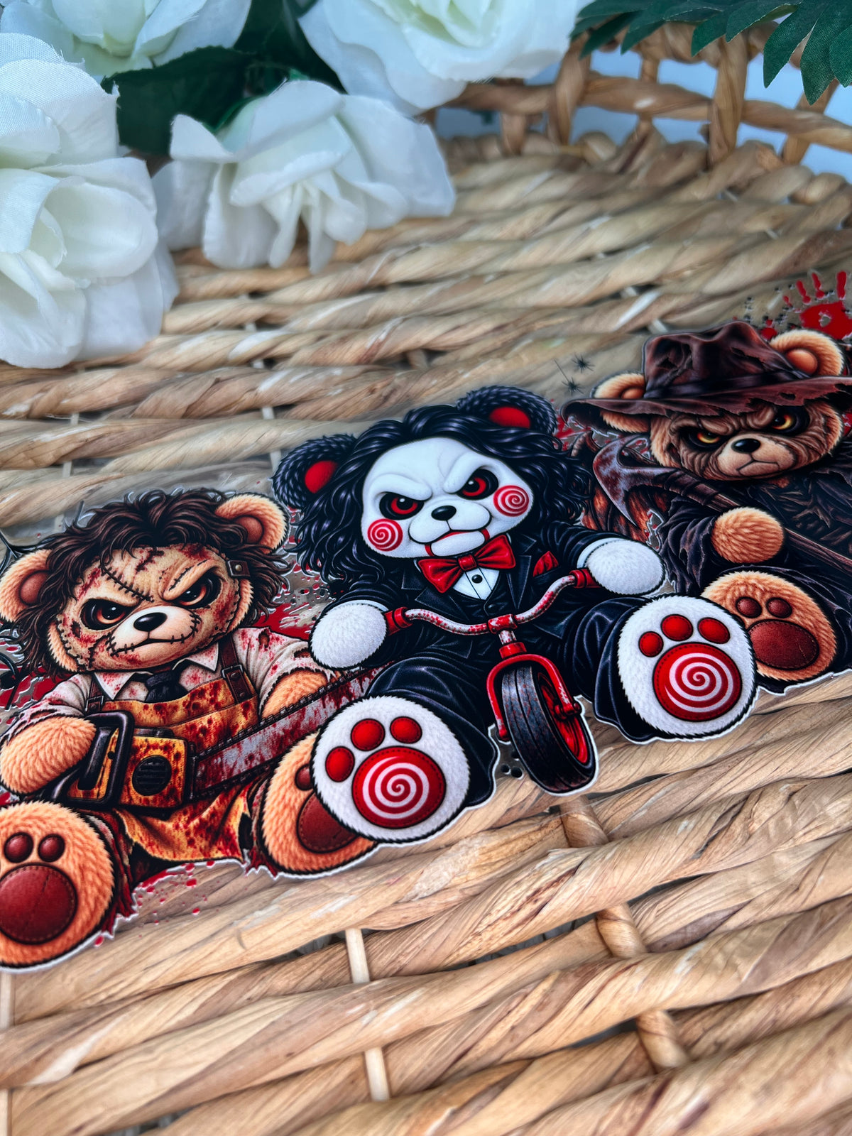 Jim teddys Halloween Cup wrap
