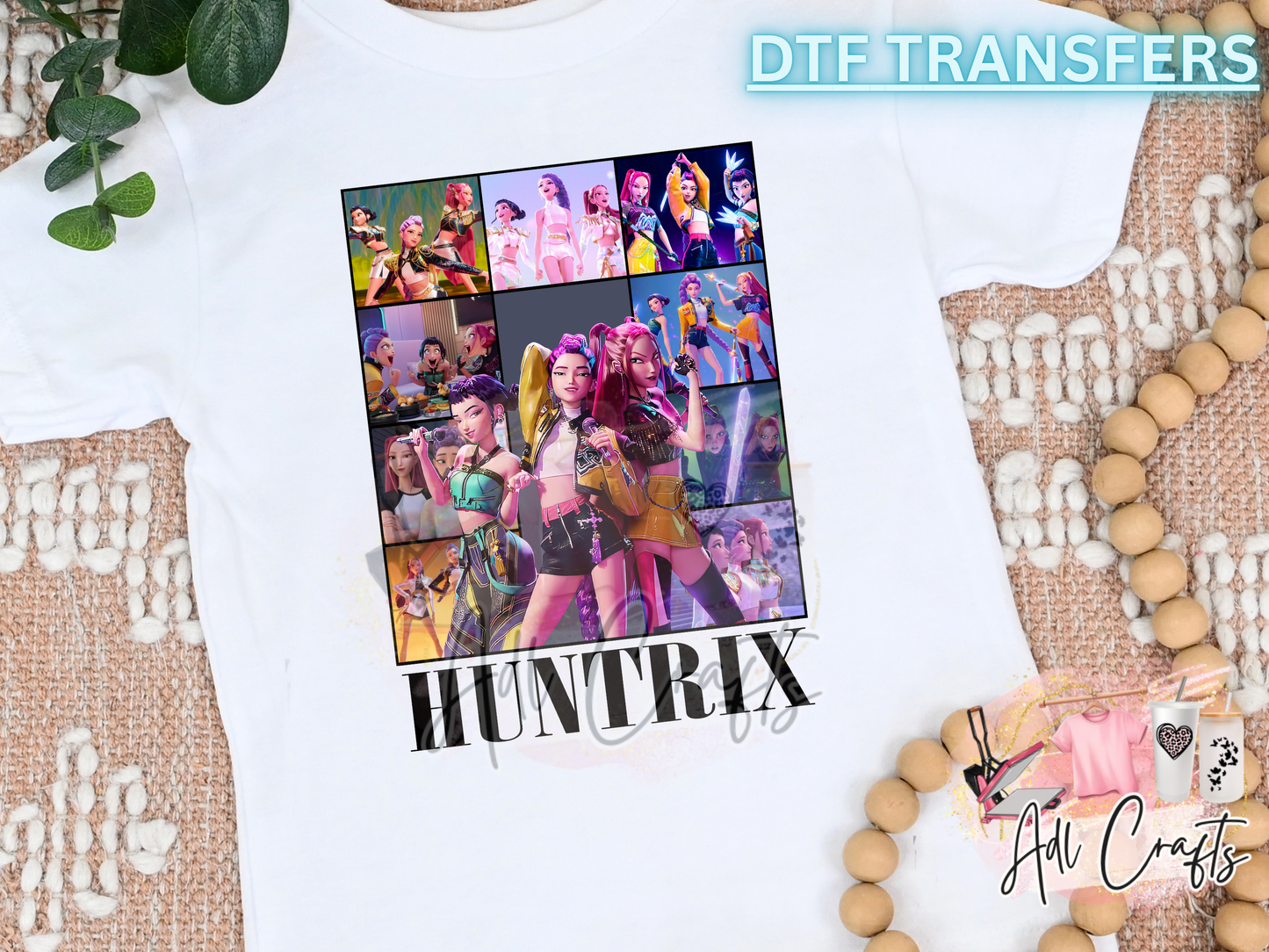 K-pop Girls Huntrix DTF Transfer