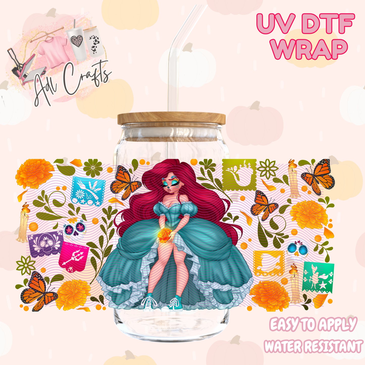 Arial Karina Halloween Cup wrap