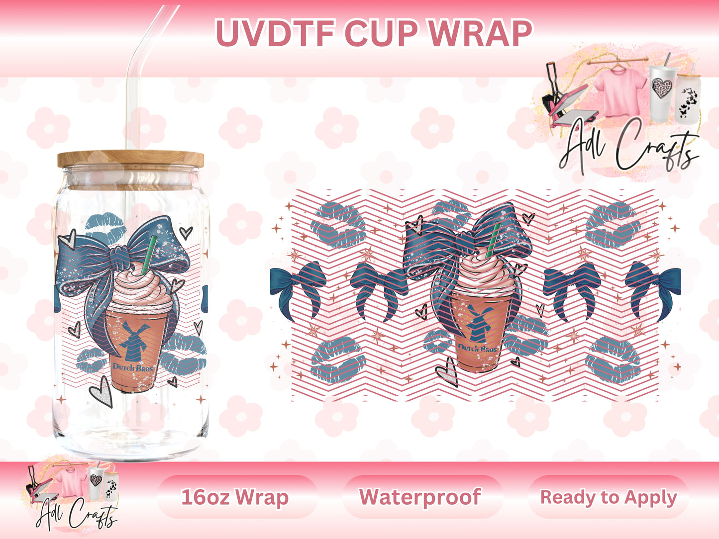 Coquette Bros Drink UVDTF WRAPS