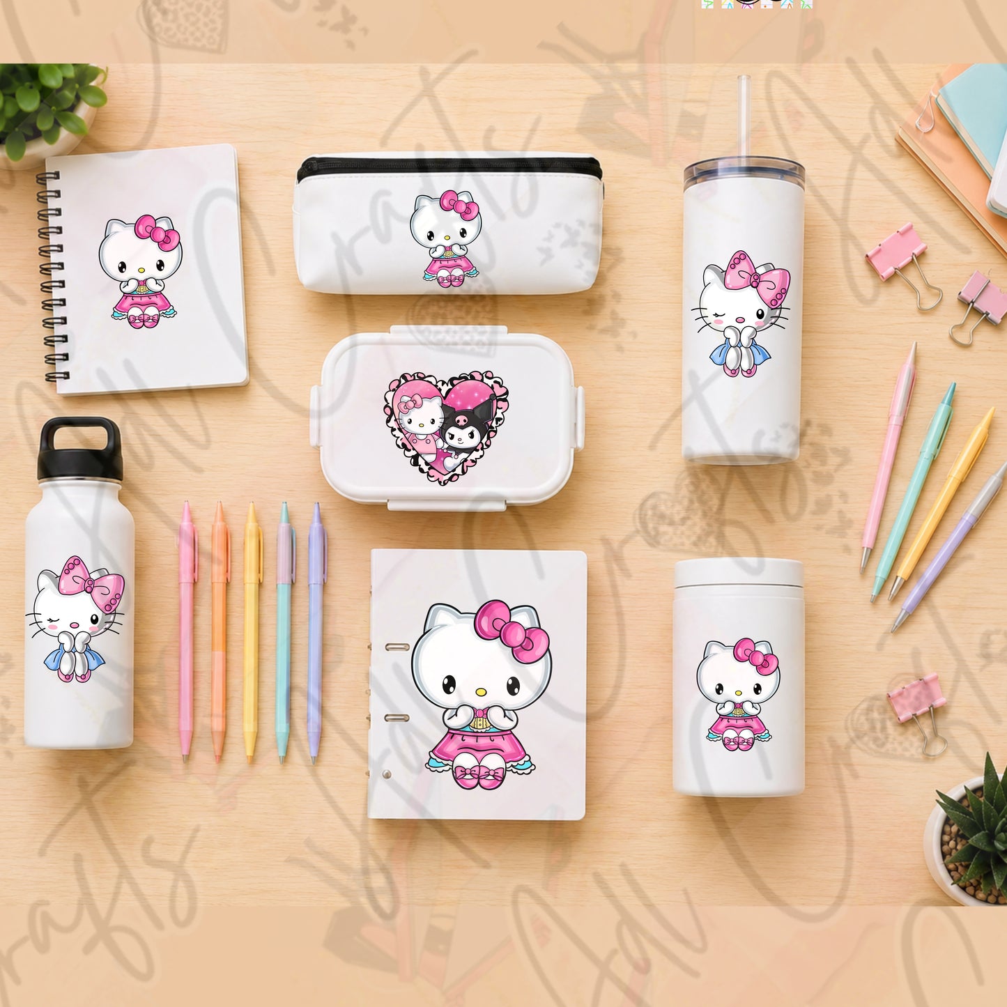 Kitty School UVDTF SHEET