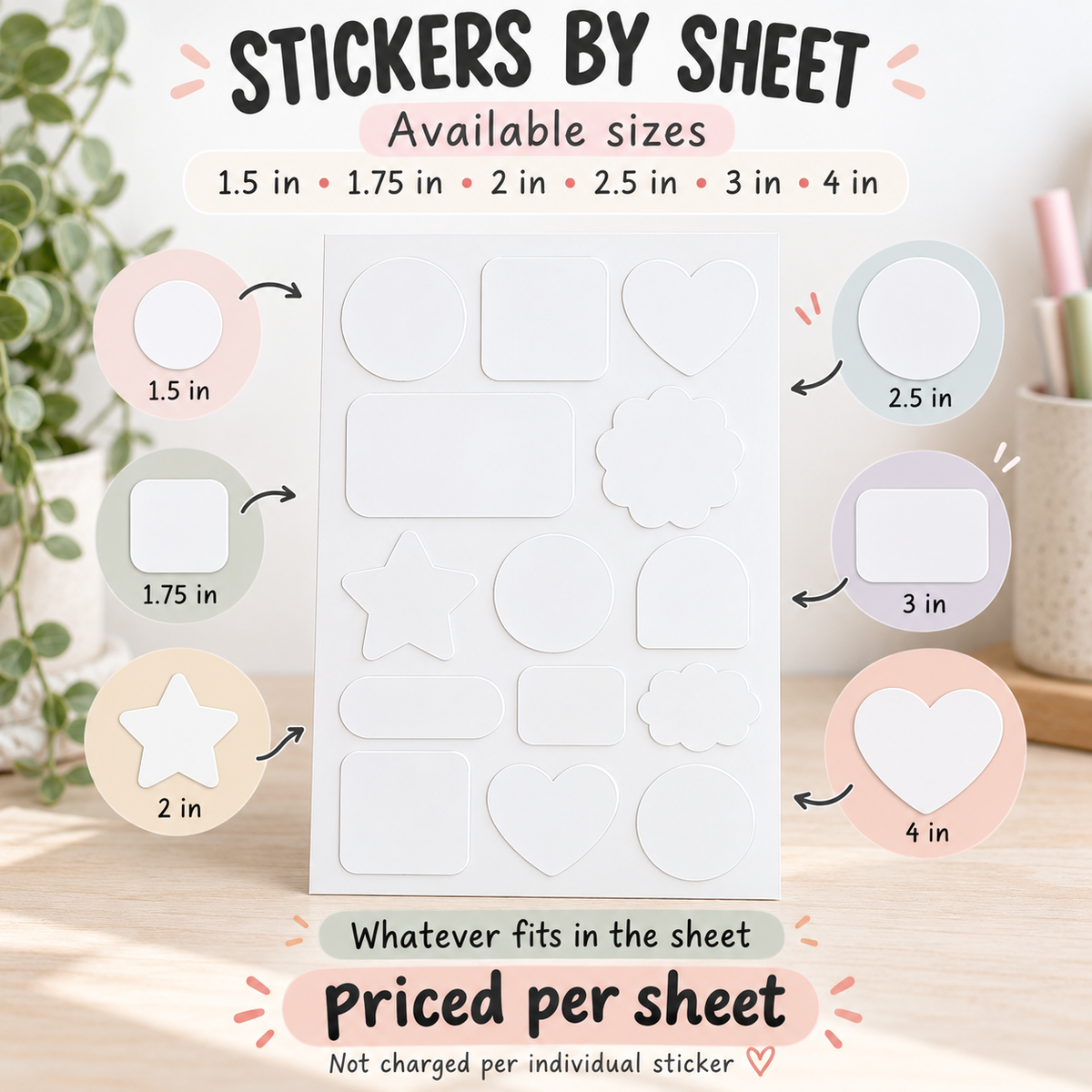 Custom Stickers Sheet