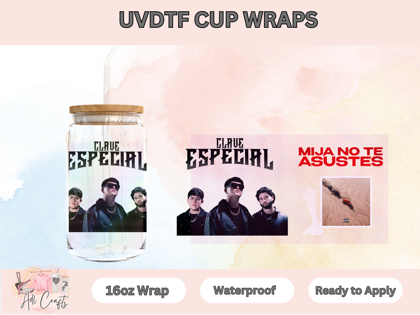 Clave Especial 2025 UVDTF WRAPS