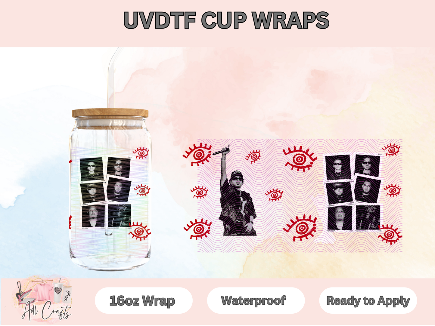 Fuerza Regida UVDTF WRAPS