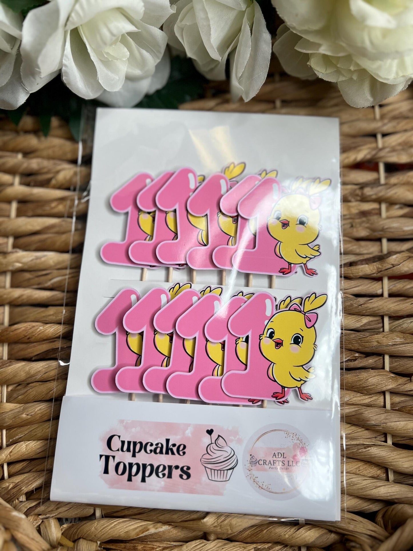 Cantico One Cupcake Toppers