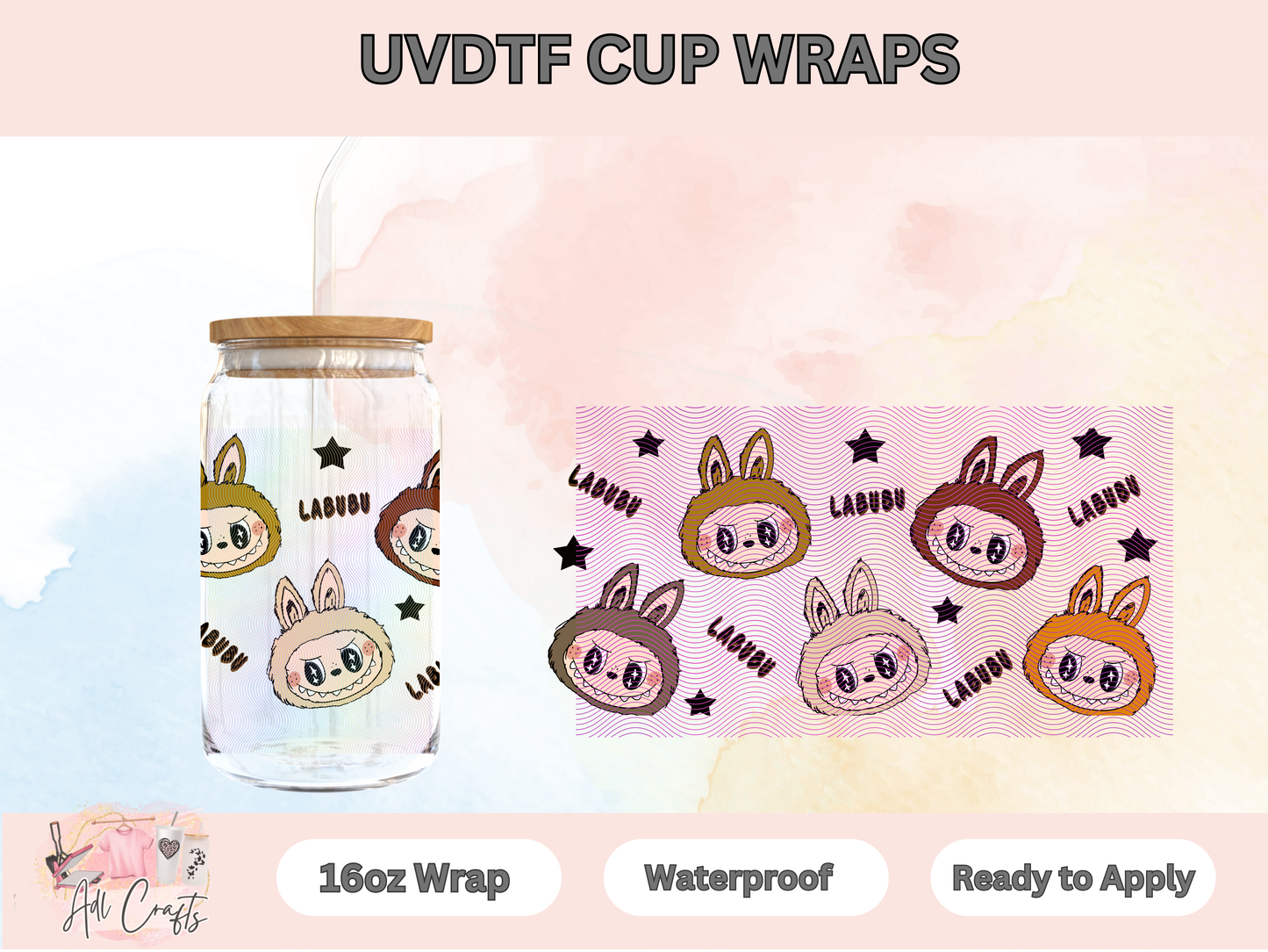 LalaBubu Boy Uv Dtf Wraps