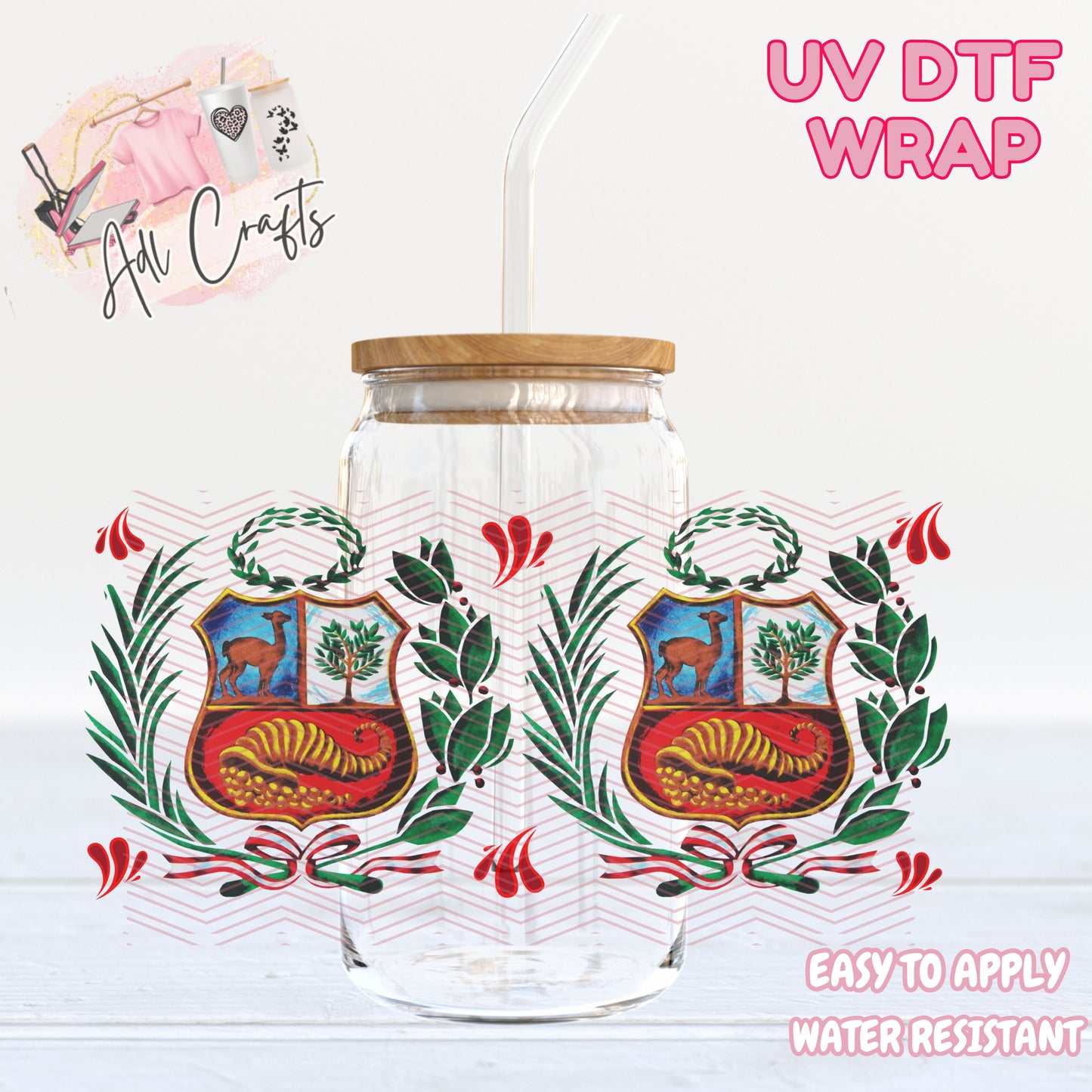 Peru Independe Day UVDTF WRAPS