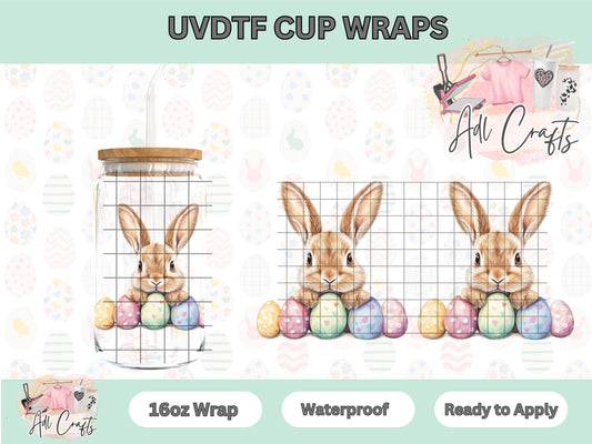 Bunny Easter UVDTF Cup Wrap