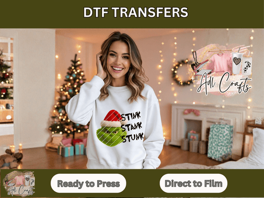 Stunk Stunk Stunk Christmas DTF Transfer