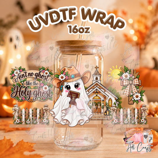 Holy ghost Uvdtf Fall/Thanksgiving cup wrap