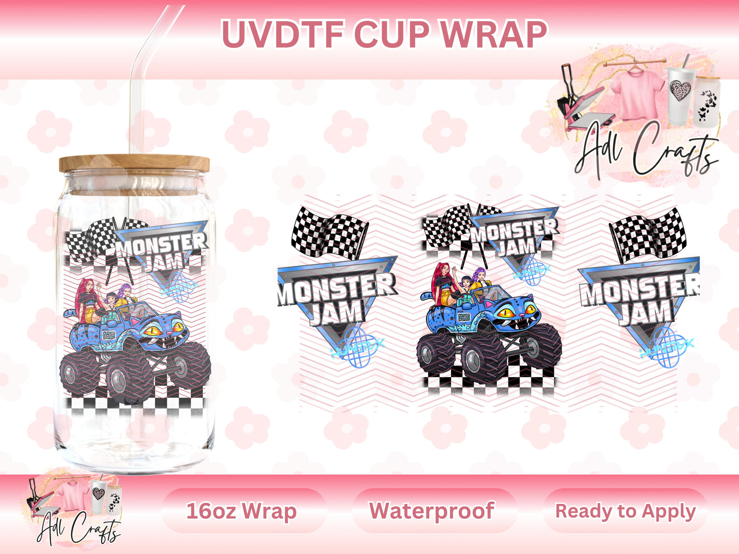 Trucks Huntrix UVDTF WRAPS