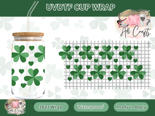 Clovers St. Patrick’s UVDTF WRAPS