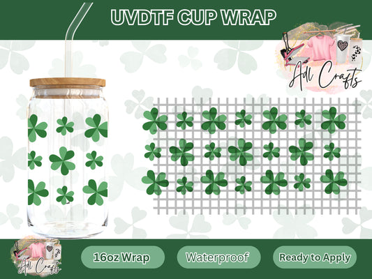 Clovers St. Patrick’s UVDTF WRAPS