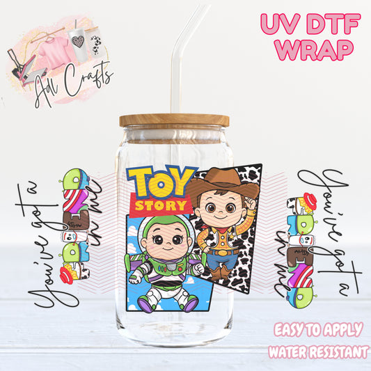 TS5 best friends UVDTF WRAPS Ready to apply