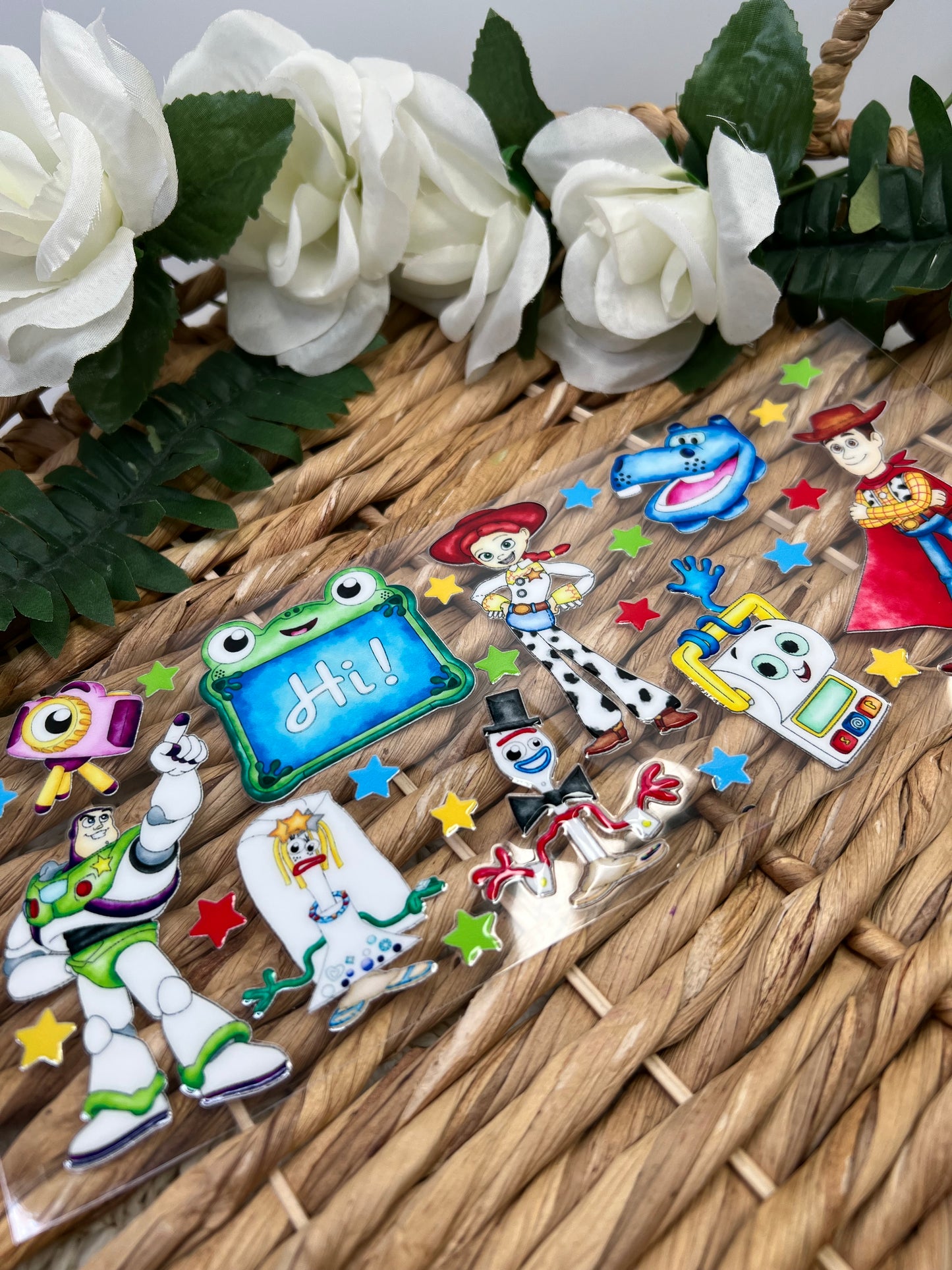 TS5 main characters  UVDTF WRAPS Ready to apply