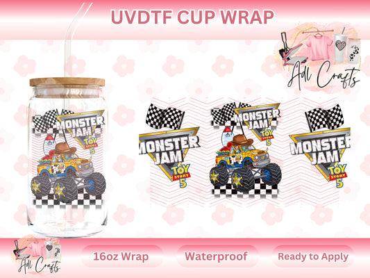Truck Toy 5 UVDTF WRAPS