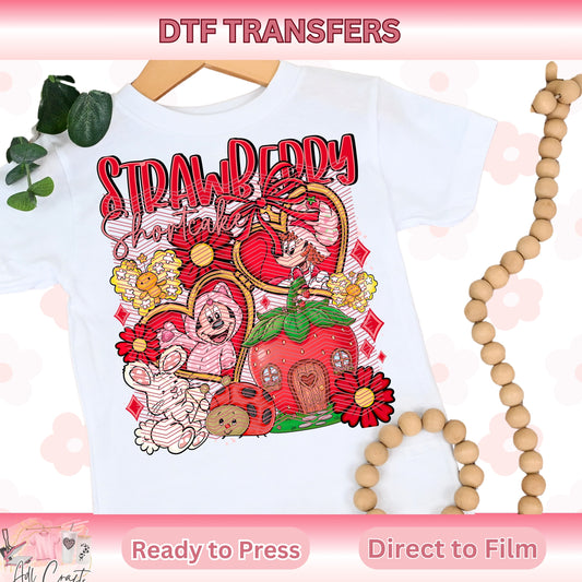 Berry mouse Kids DTF Transfer