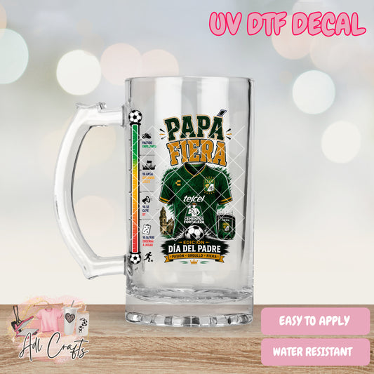 Papa Fiera Father's Day Uv Dtf Decal