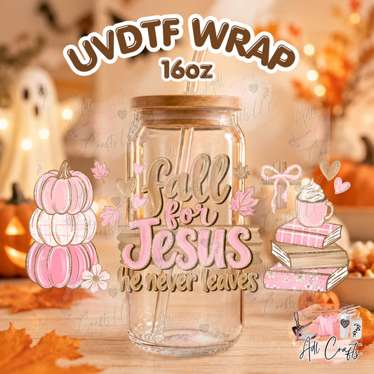 fall got Jesus Uvdtf Fall/Thanksgiving cup wrap