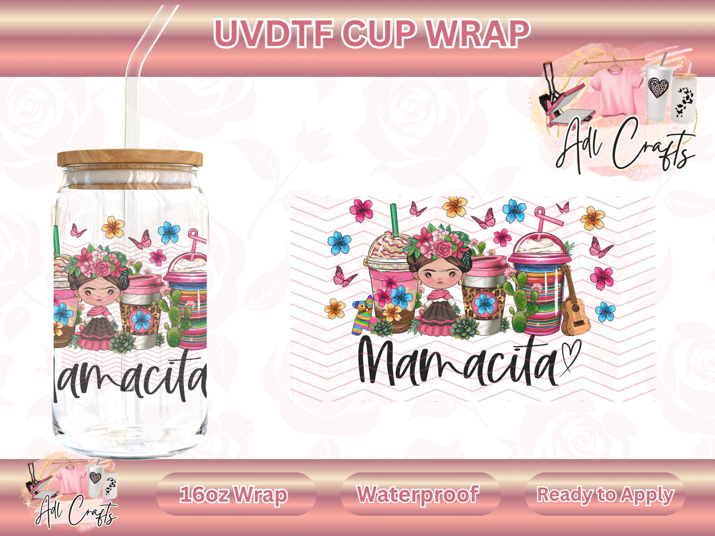 Mamacita Mother's Day UVDTF WRAPS