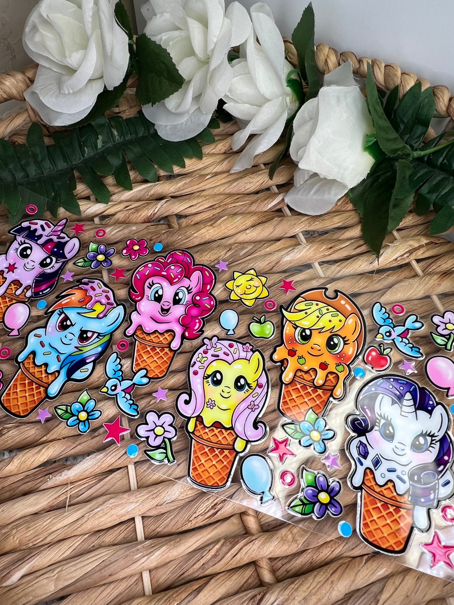 Ponnies Popsticle Summer UVDTF WRAPS