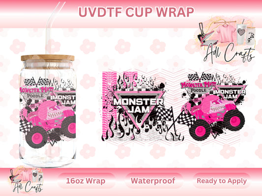 Monster Pink UVDTF WRAPS