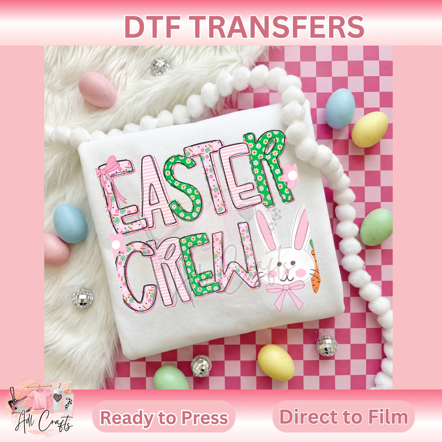 Easter Crew Easter DTF Transfer