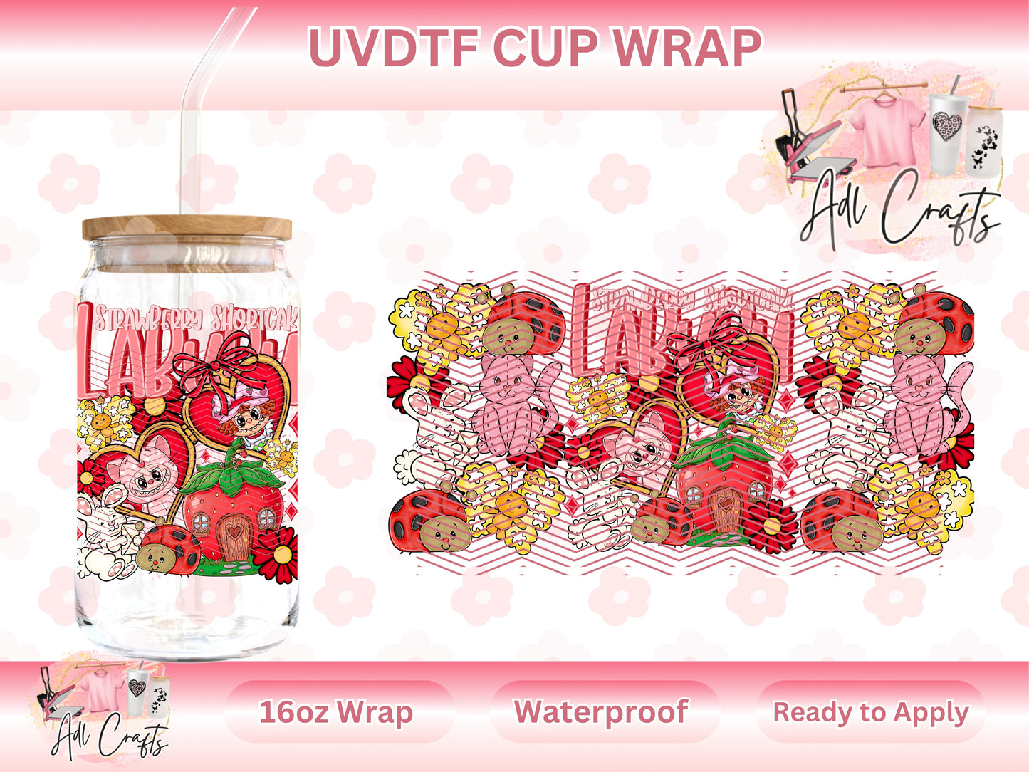 Bubu berry UVDTF WRAPS Kids