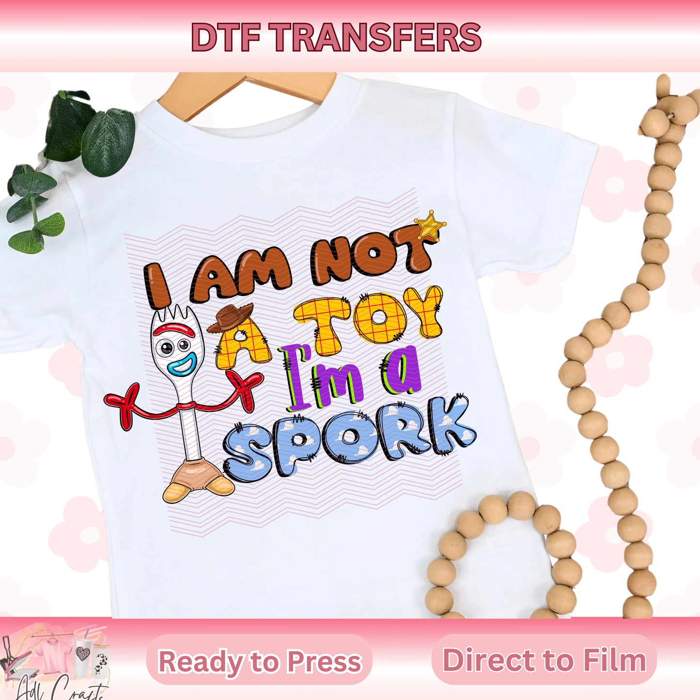 Spork Kids DTF Transfer