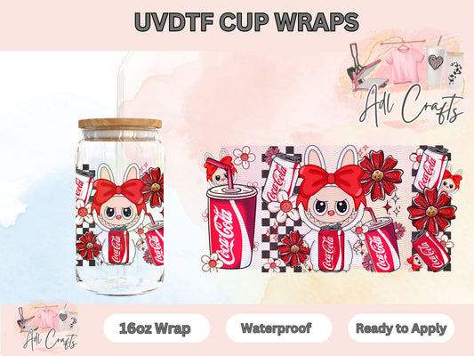 Bubu Dark Soda flowers Drinks UVDTF WRAPS