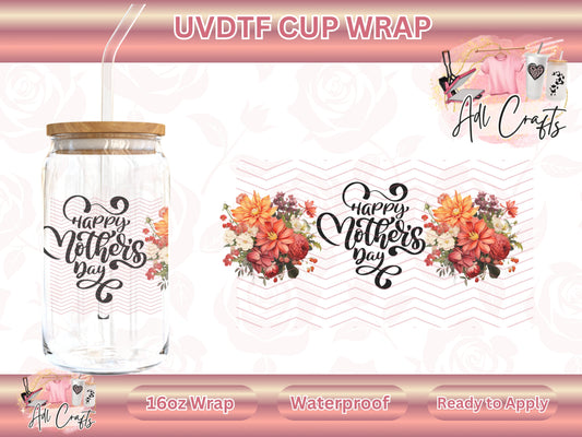 Happy Mother's Day UVDTF WRAPS
