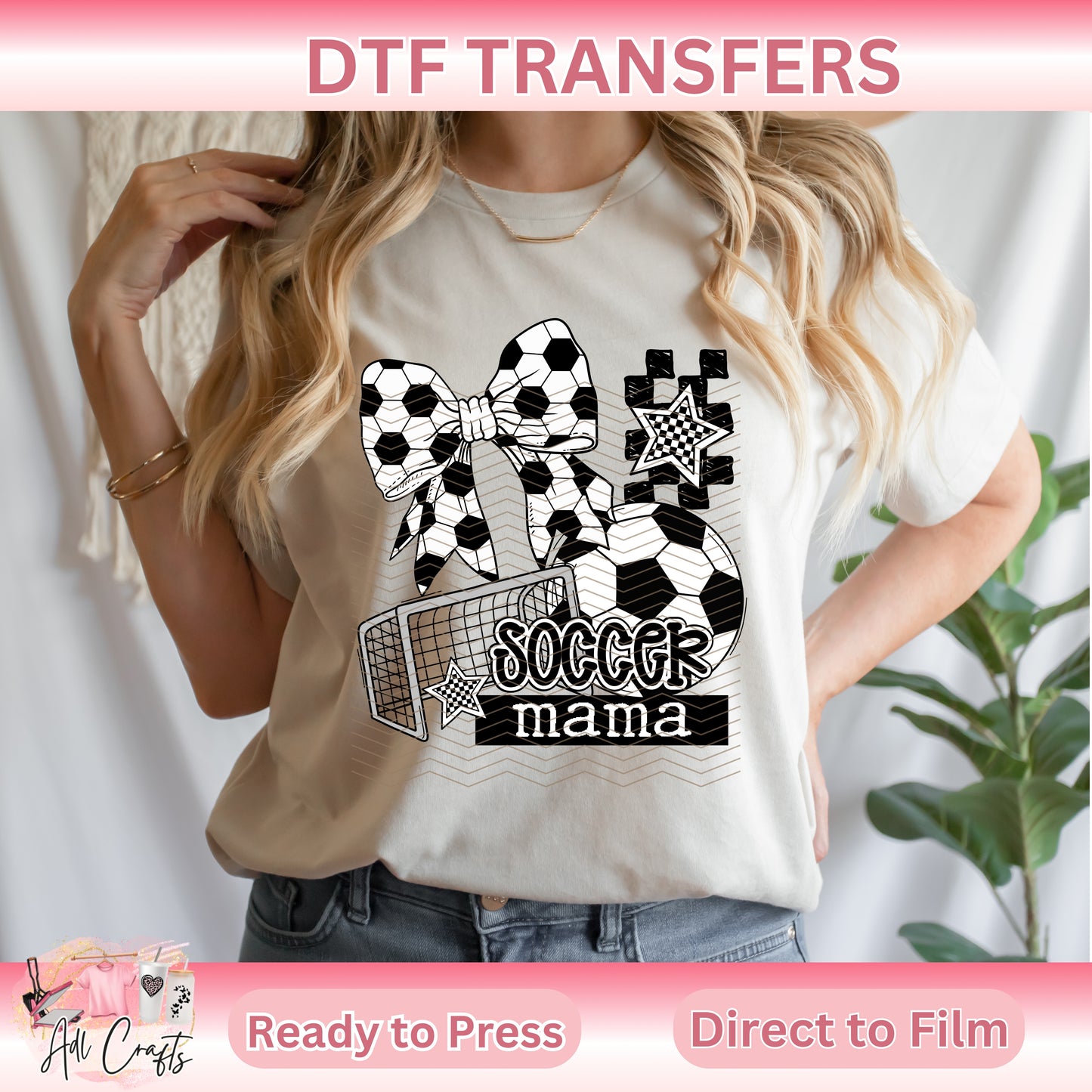 Soccer mama SPORTS DTF TRANSFERS